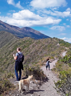 Hike and breath